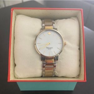 Kate Spade two tone watch with box